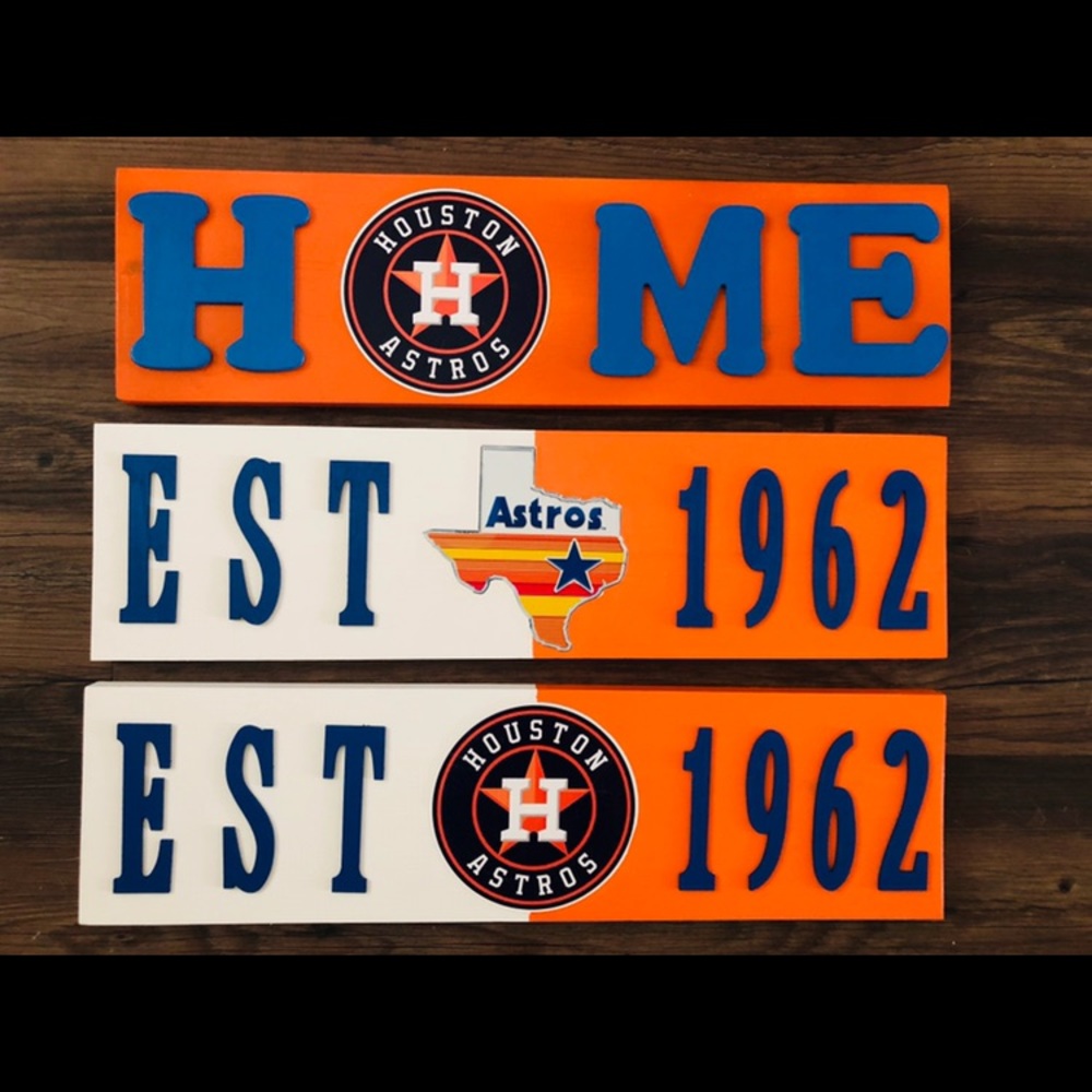 Houston Astros Sports Plaque
